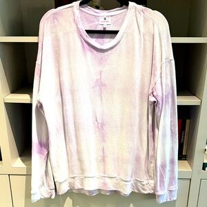 Sundry Pastel Tie-Dye Sweatshirt